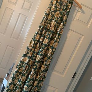 Fun spring/summer maxi with pompom detail tie